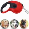 Dierenbenodigdheden Huisdier honden hoogwaardige automatische telescopische touw ABS Rubber antislip veiligheid Chain touw touw lengte: 3m (rood)