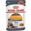 Royal Canin Royal Canin Hair & Skin Care Katten natvoer 12x85 g In Gravy Voer