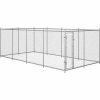 VidaXL Hondenkennel voor buiten 8x4x2 m vidaXL Hondenhokken