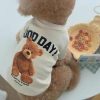 2 stks schattige warme huisdier fleece trui teddybeer kattenkleding maat: XS Dierenbenodigdheden