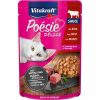 Vitakraft Dierenbenodigdheden Vitakraft Poesie Delice Sauce Pouch Rundvleesvoer Voor Katten 85g 23 Eenheden