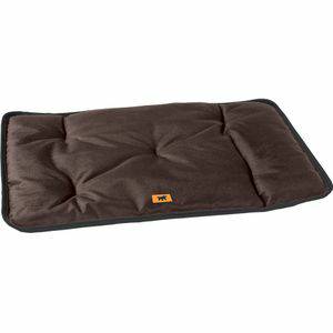 Ferplast Hondenkussens FERPLAST Hondenmat Hondenbed Groot Wasbaar Hondenmatras Waterdicht en krasbestendig Mat voor auto's, hondenhokken, kennels en hondenmanden Zacht hondenbed Jolly, 98 x 65 CM, BRUIN